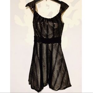 Jovani Sequin Black Dress